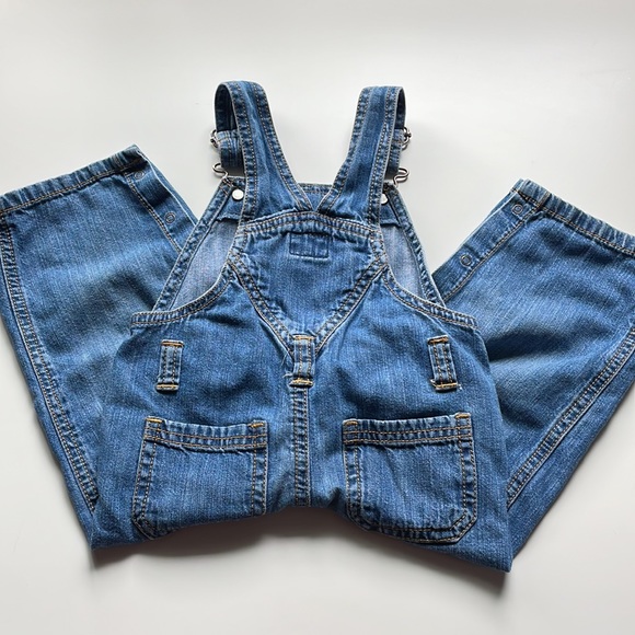 Old Navy Denim Overalls Size 18-24M - Picture 5 of 6